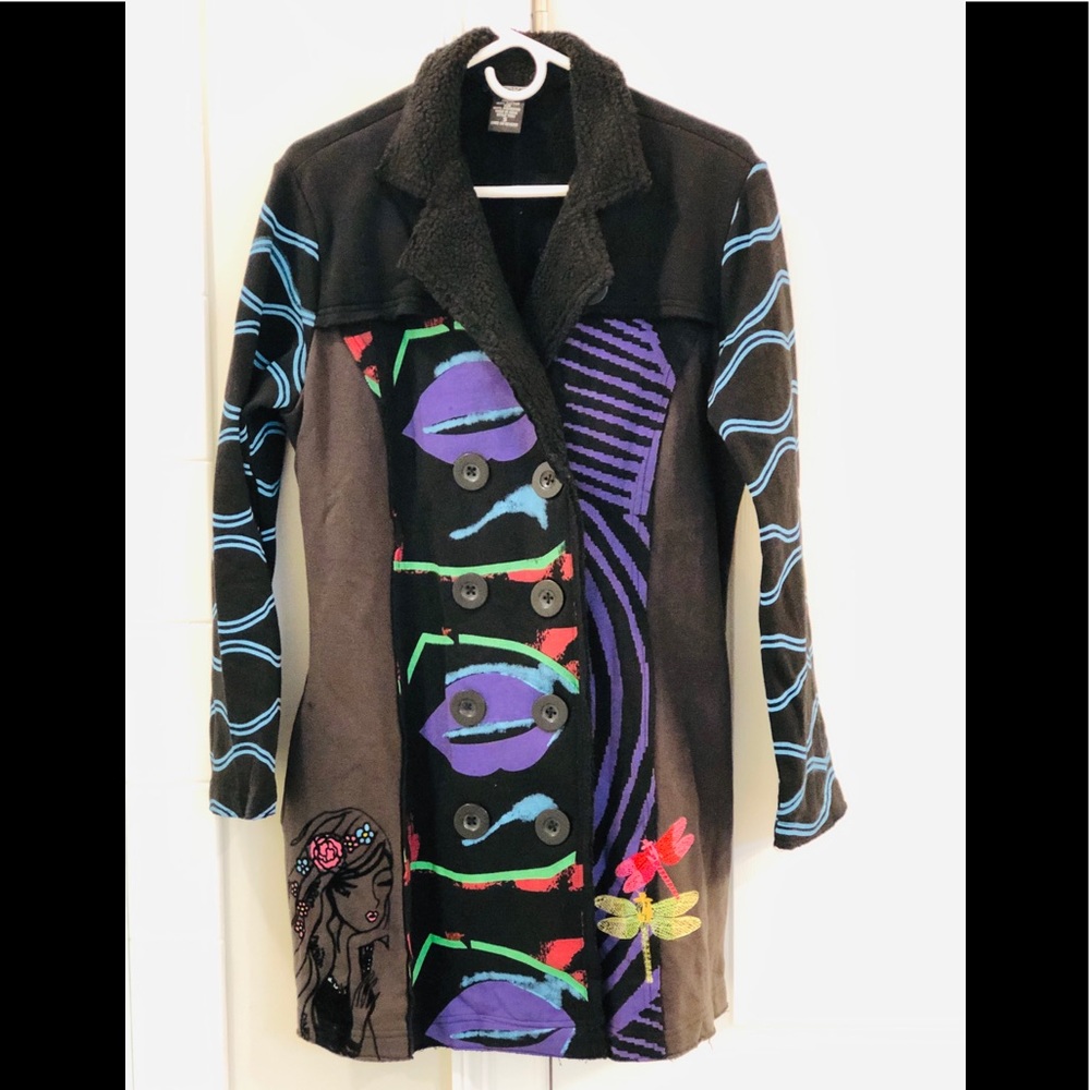 Patchwork Coat - image 6